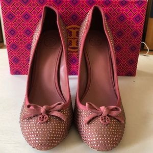 Tory Burch Phoenix Pump Lux Suede 10.5